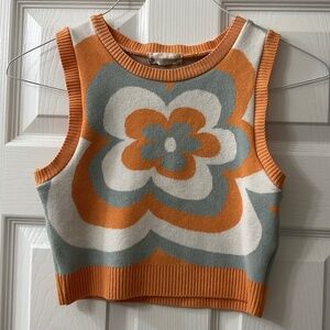 Altar'd State Groovy Crop Sweater, Size XS
